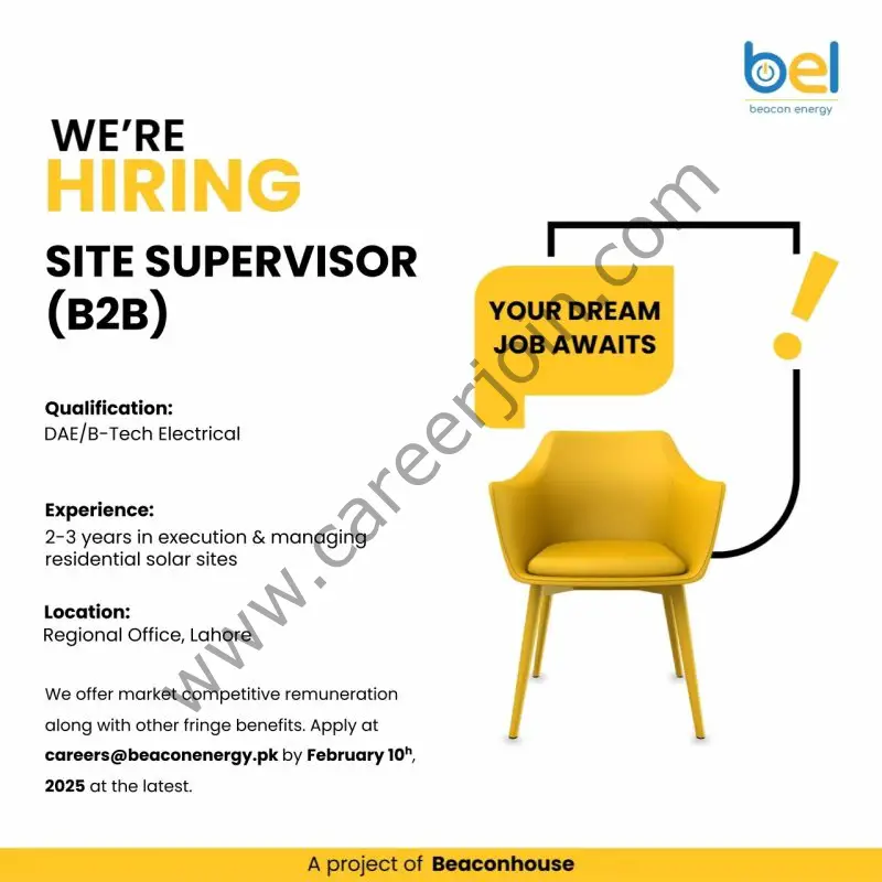 Beacon Energy Limited BEL Jobs February 2025