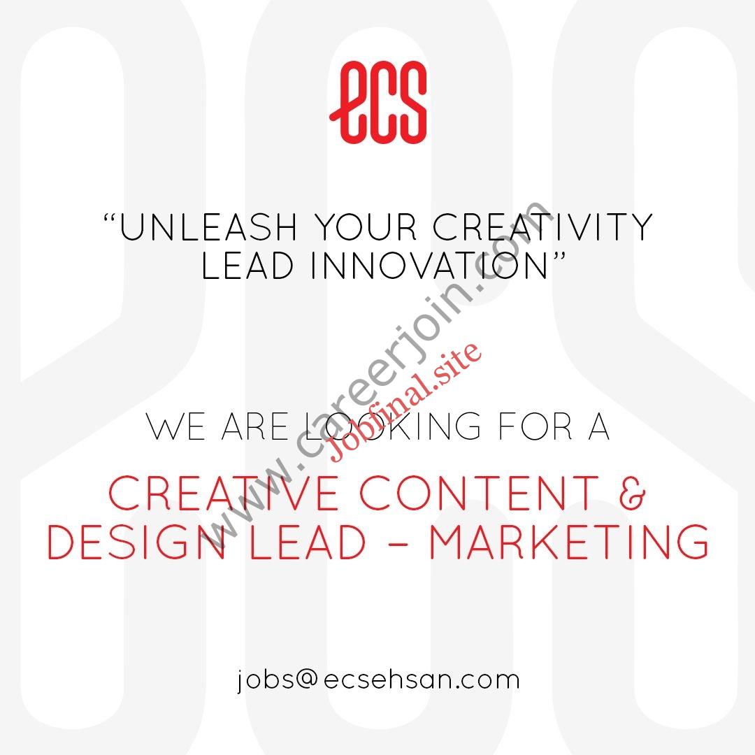 Ehsan Chappal Store ECS Jobs Creative Content & Design Lead Marketing