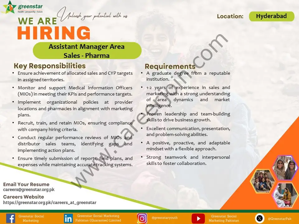 Greenstar Social Marketing (Guarantee) Limited Jobs February 2025