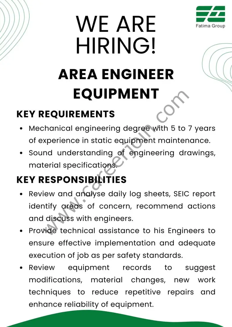 Fatima Group Jobs March 2025